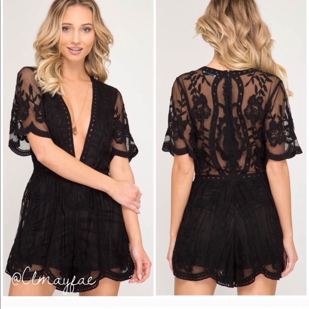 Black romper